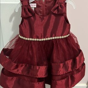 Bonnie Baby Christmas Dress
